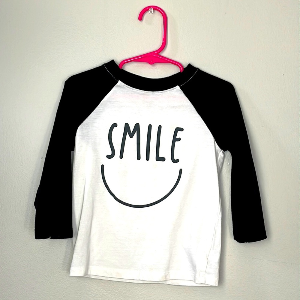 Smile Long Sleeve Shirt-2T